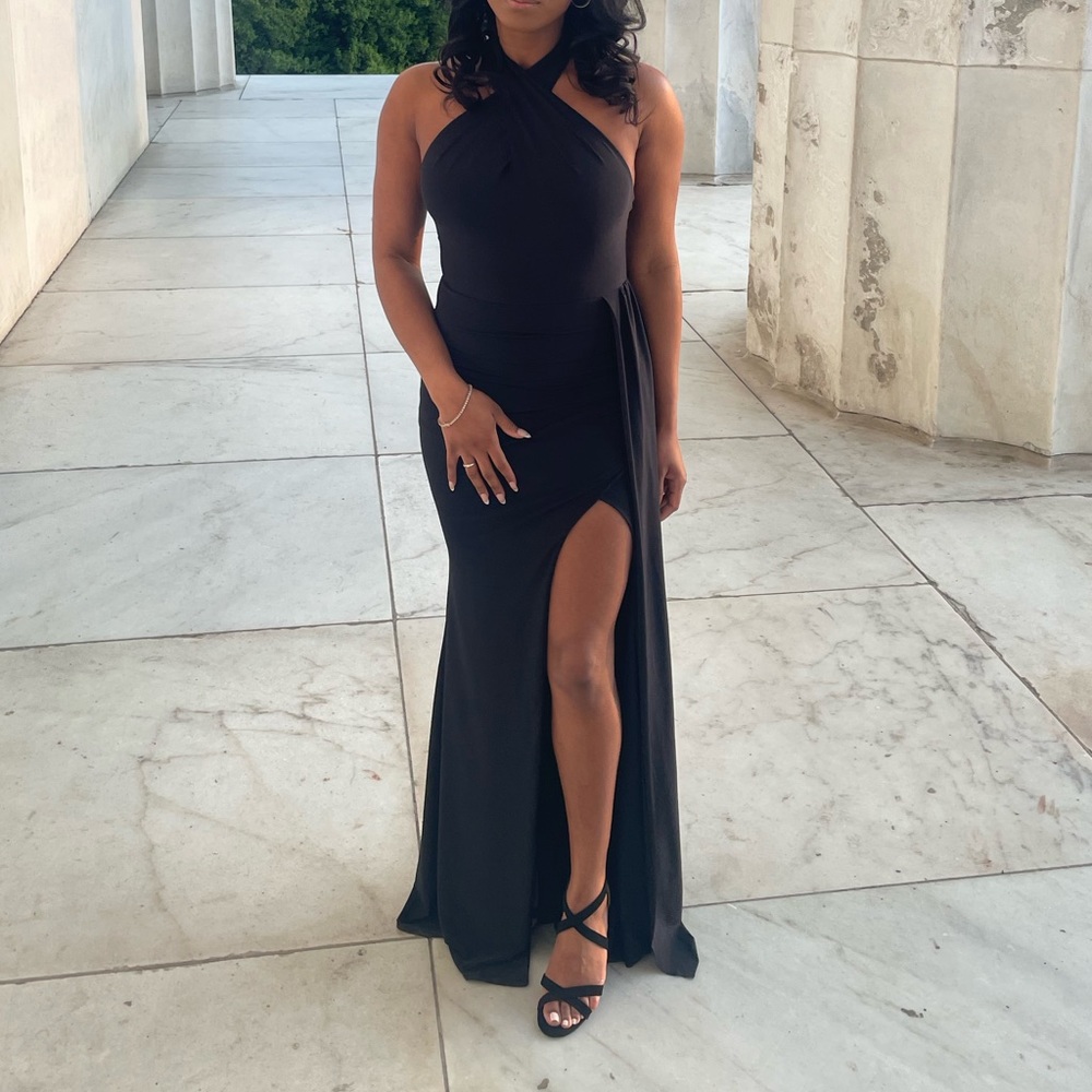 Black gown